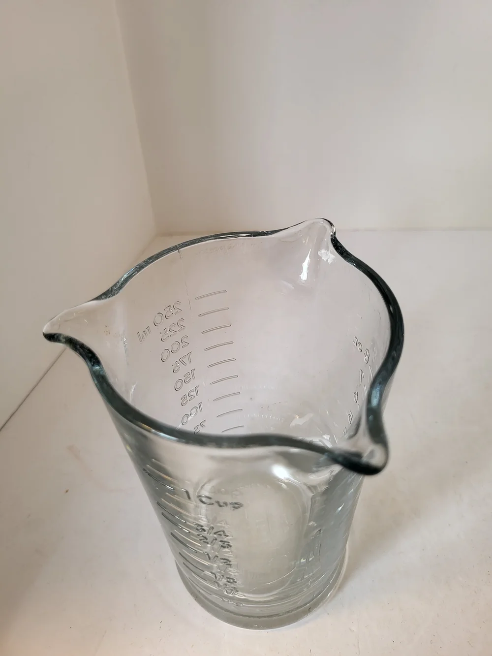 Anchor Hocking Clear Triple Pour Mixology Measuring Glass oz/ml/cup